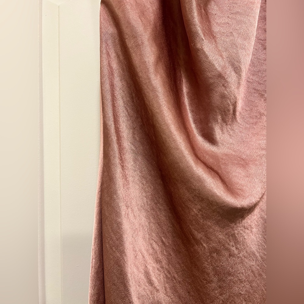 NWOT Vince Halterneck Maxi Dress with Pearl Closure and Open Back - Picture 11 of 15